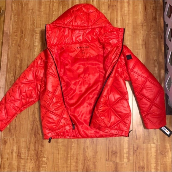 Kenneth Cole Puffer Coat - Picture 5 of 6